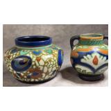 Vintage PZH Gouda Holland Vase, Vtg. Art Nouveau