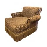 Oversized Lounge Chair with Fringe