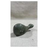 VINTAGE 1960s DIMU INUIT STYLE SOAPSTONE WHALE