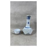 Zhong Guo Wu Ci Wi Porcelain Filigree