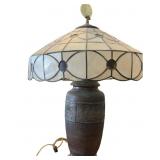 Chinoiserie Table Lamp w Jade Finial