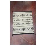Southwestern-style Navajo handmade wool flat