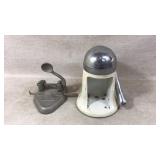 Vintage Hole Punch and Rival Juice O Matic