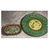 Antique Chinese Cloisonnï¿½ Plates, Tea Saucer,