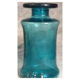 Vintage Dansk Designs Blue Glass Vase or