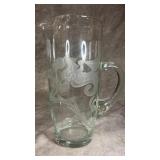 Vintage Princess House Heritage Glass Pitcher,