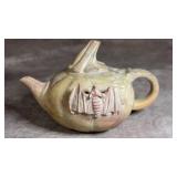 Antique Chinese Soapstone Miniature Teapot