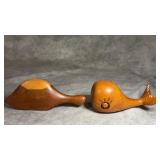 Vintage Kamaaina Wood Hawaii Whale Figure