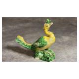 Antique Chinese Tricolored Porcelain Phoenix