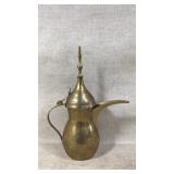 Brass Dallah Teapot Arabic Turkish Tea Pot