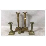 Vintage Brass Candle Sticks