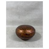 Vintage Chinese Lacquerware Trinket Box