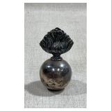 English Victorian silver plated Flaming Grenade