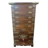 Vintage Korean Silverware CCabinet
