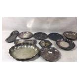 Silver-Plated Serving Dishes and Trays