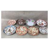 Eight Decorative Asian Porcelain Plates