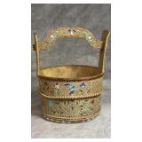 Antique Russian Confectionery Basket Silver-gilt
