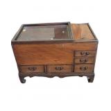 Japanese  Hibachi Wooden Brazier 5 Drawer Tansu
