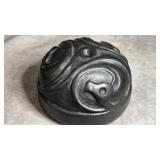 Vintage Owen Irish Turf Crafts Black Paperweight