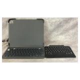 Black Typo iPad Keyboard, Grey iPad Protective
