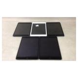 iPads plugged in and dead battery logo pops up