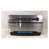 Food saver v3835 plugged in and powered on