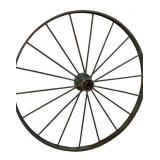 55 inch Iron WAGON WHEEL