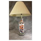 Vintage Large Japanese Imari Vase Table Lamp
