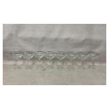 Rosenthal crystal glasses mostly lotus
