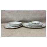 Mikasa plates and bowls
