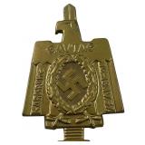 WWII German  Karlsruhe 'Gautag' Badge