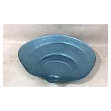 Glass seashell tray