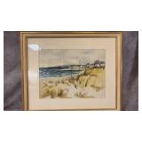 Framed Watercolor Print by Pauline Stack-Madison