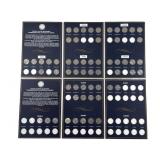 (2) state quarter collection albums with