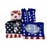 4 cycling jersey American flag style