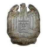 RARE 14th German Turnfest Badge - Koln 1928
