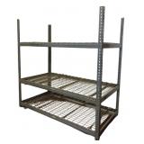 3 Shelf Pallet Racking Rack Very Solid 72h 36d 75w