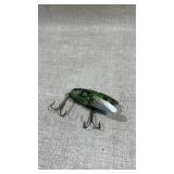vintage 1950s Heddon Crazy Crawler fishing lure,