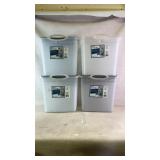 Lidded Totes with Flip Top