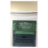 2 Milk crates