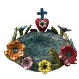 LILIA VENIER CERAMIC CENTERPIECE BOWL SCULPTURE