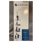 Glacier Bay Satin Nickel Tension Shower Pole Caddy