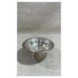 antique weighted sterling silver footed bowl