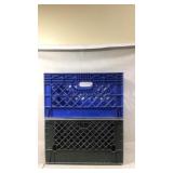 2 Milk Crates