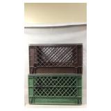 2 Milk Crates