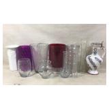 Decorative Vases and Ceramic Pitcher Set