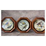 (3) Vintage Basil Ede Collector Plates