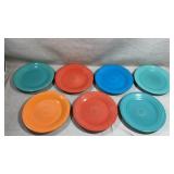 Set of 7 Fiesta ware Homer Laughlin Fiesta D