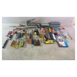 Assortment of tools and supplies