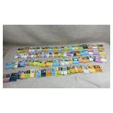 100 Pokï¿½mon cards from 2022-2024